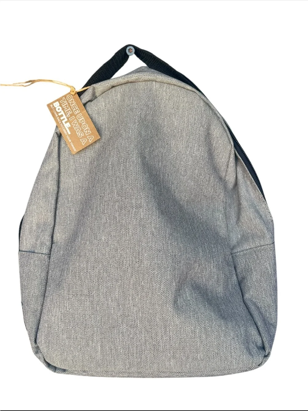 Coca-Cola Gray Backpack Insulated Interior NWT Promotional Travel Bag